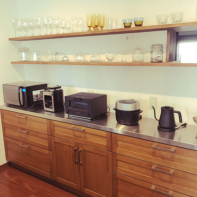 hibiku-Yのシロカ-siroca 全自動コーヒーメーカー SC-A111 [ガラスサーバー/ミル内蔵2段階/豆・粉両対応/蒸らし]の家具・インテリア写真