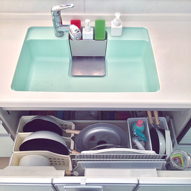 miyuの-送料無料 ダスキン台所用スポンジ抗菌タイプ色が選べるよりどり6個セット台所用スポンジ 抗菌 食器スポンジ 長持ち 食器の家具・インテリア写真