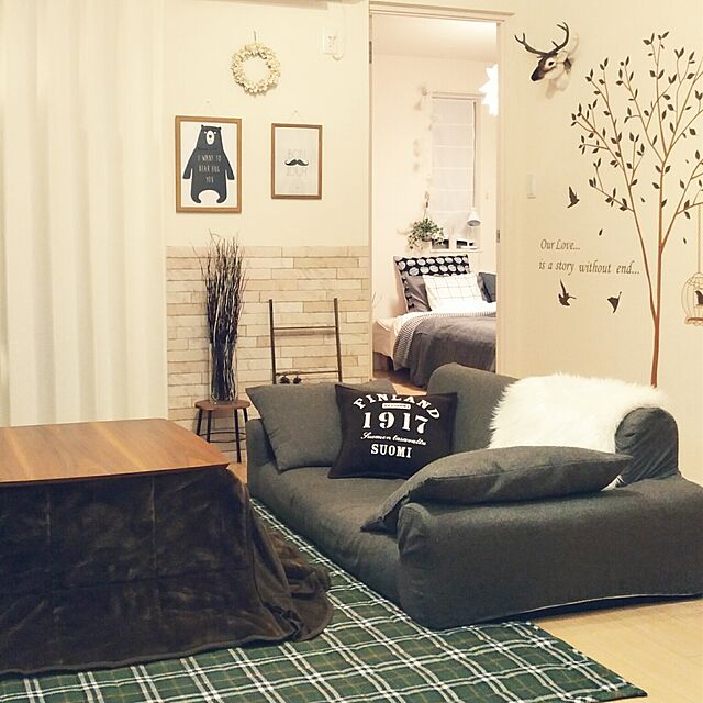 Mikaの東谷-AZUMAYA コタツ 正方形 ピノン75の家具・インテリア写真