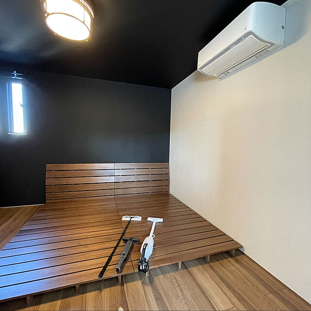 kirakiraの-【特売】　花王 クイックルワイパー (1セット) ブラック フロア用そうじ道具の家具・インテリア写真