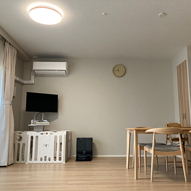 chameriのニトリ-12畳用LEDシーリングライト(YP001 ライトブラウン) の家具・インテリア写真