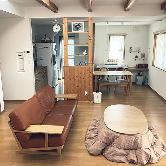 fuwalilyの-ルーター収納サイドテーブルの家具・インテリア写真