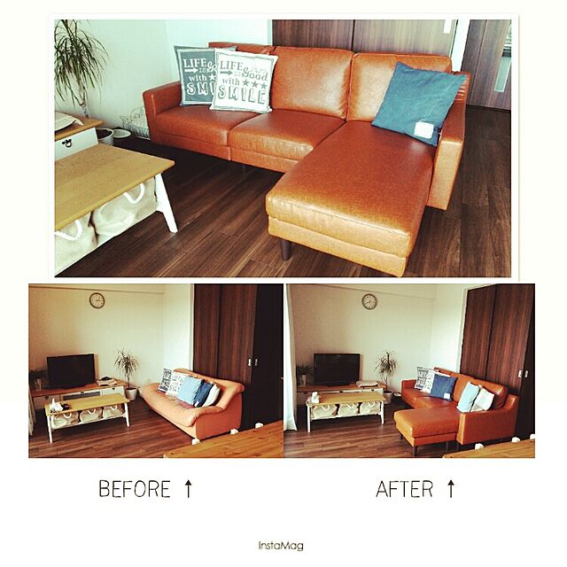 sakuraの-ヴィンテージコーナーカウチソファ Regard-J レガード・ジェイ ラージサイズの家具・インテリア写真