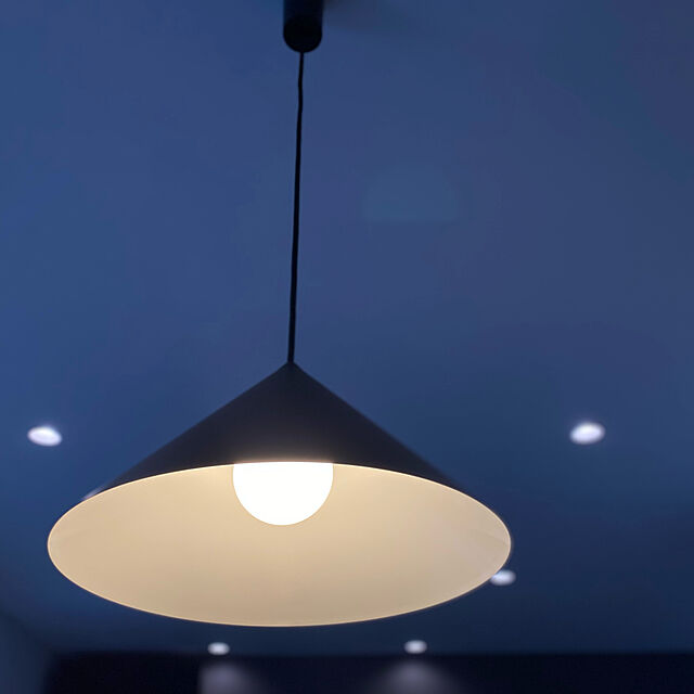 ik_homeの-照明 おしゃれ  オーデリック ODELIC   ペンダントライト  OP252891LR 引掛シーリング取付  鋼マットブラック色  電球色  白熱灯100W相当の家具・インテリア写真