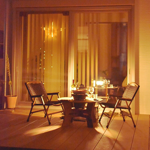 mikigumaの-【ふるさと納税】THE BARA +BARAの七輪囲いDodecagonアウトドアテーブル　カラー:ライトオーク【1326265】の家具・インテリア写真