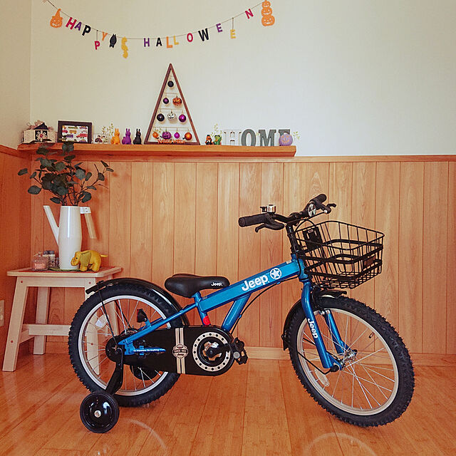 wakaba223の-身長93cm以上のお子様はカッコイイこのJEEPでどうでしょうか！ 目安は3歳から 子供用自転車 16インチ ジープ 自転車 16 18 JEEPの家具・インテリア写真