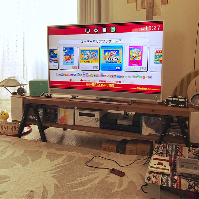 akoyamの任天堂-ニンテンドークラシックミニ ファミリーコンピュータ 【Amazon.co.jp限定】 オリジナルポストカード(30枚セット)付の家具・インテリア写真