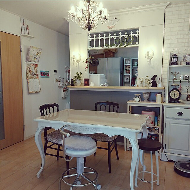 Bienvenueの-昇降式キッチンチェア キャスター付きの家具・インテリア写真