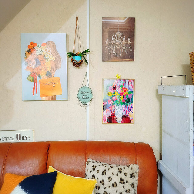 cherrycherryのハルモニア-LED ウォール アートパネル シャンデリア ブラックの家具・インテリア写真
