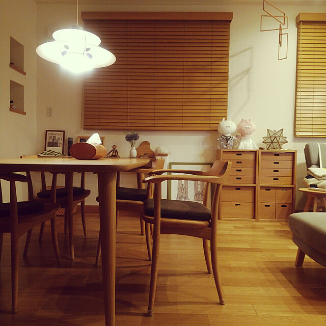 unimaruの無印良品-ウレタンフォームシートクッション角型／杢チャコール 杢ブラウンの家具・インテリア写真