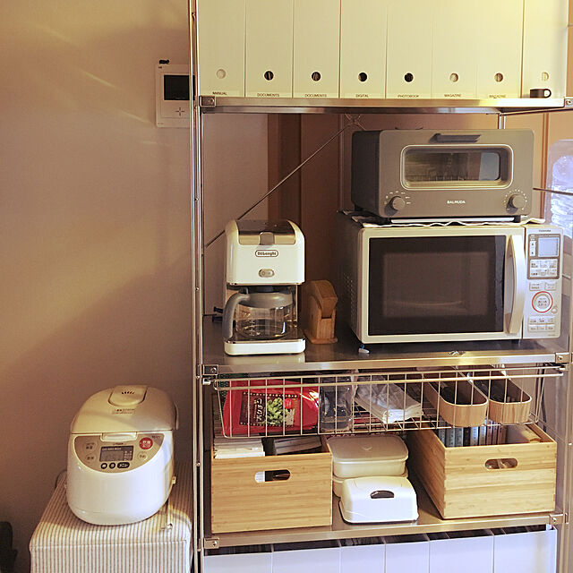 Taroyのバルミューダ-バルミューダ スチームオーブントースター BALMUDA The Toaster K01E-GW(グレー)の家具・インテリア写真