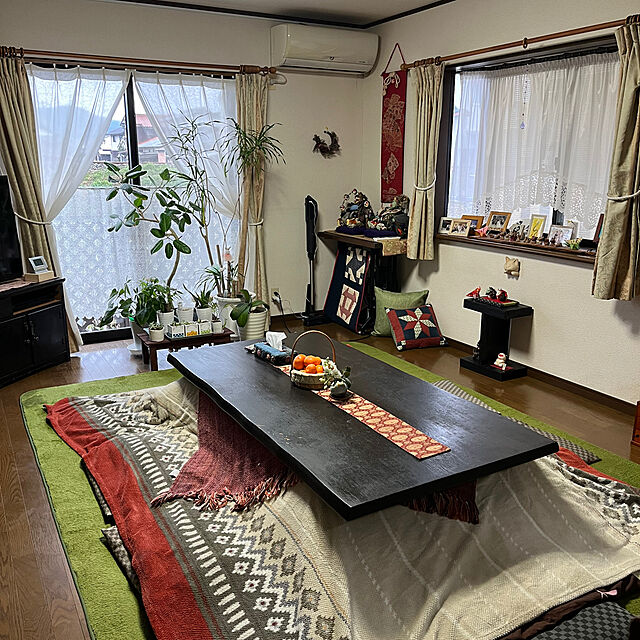 ritsukoのニトリ-アクセントカバー(TD2302 RE) の家具・インテリア写真