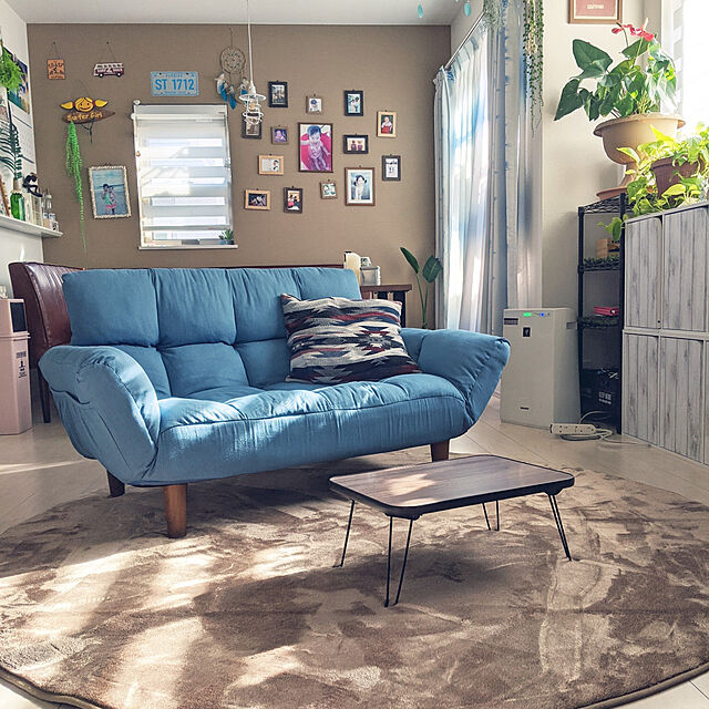 chi_coのニトリ-カジュアルソファ(ポケットO DM) の家具・インテリア写真