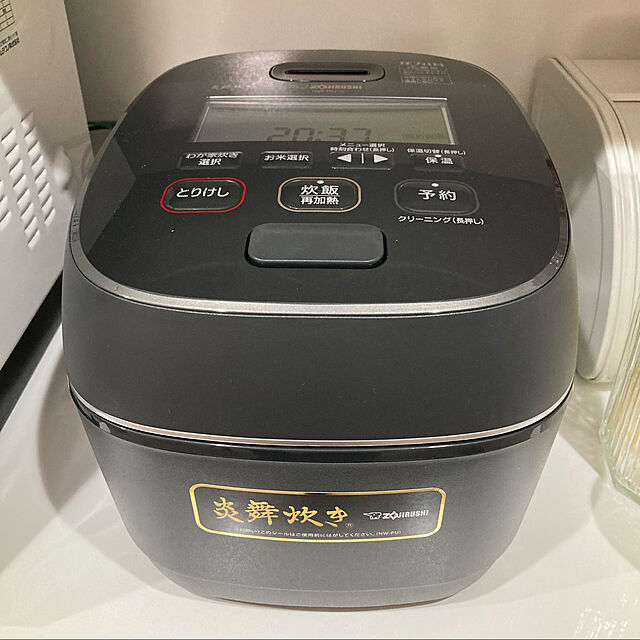 mi39の象印-★ZOJIRUSHI / 象印 炎舞炊き NW-PU10-BZ [ブラック] 【炊飯器】の家具・インテリア写真