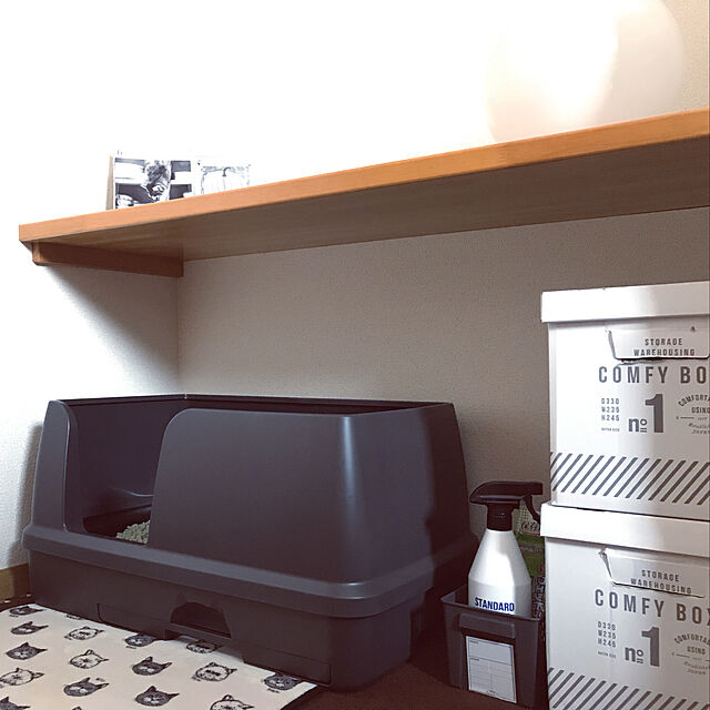 CHACHAのユニチャーム-デオトイレ 快適ワイド 本体セット（サンド2L×2＋シート4枚）ユニ・チャームの家具・インテリア写真