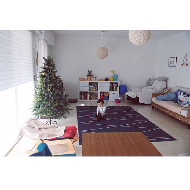 raicoのイケア-【イケア】KALLAX【IKEA】通販シェルフユニット ホワイト(30275842と同等品05　07)の家具・インテリア写真