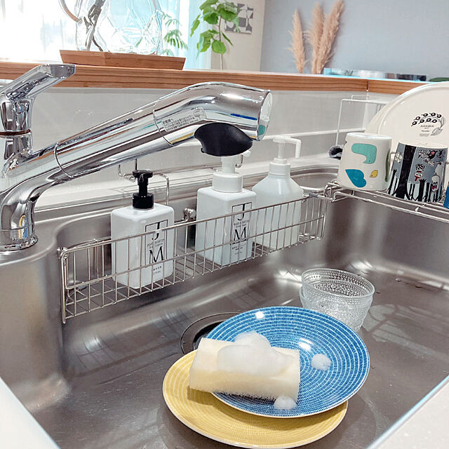 konatsuのワイズ-ワイズ ASSO 三ツ星スポンジ 食器洗い用 日本製 AS-018 ホワイト 6×3.2×12cmの家具・インテリア写真