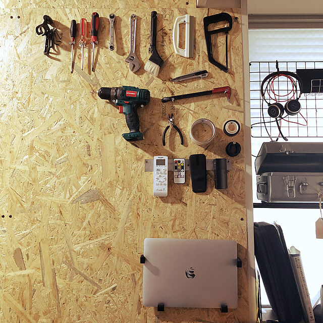 eighter8の-OSB 合板 【11×910×1820mm】 ( 配向性ストランドボード DIY 木材 )の家具・インテリア写真