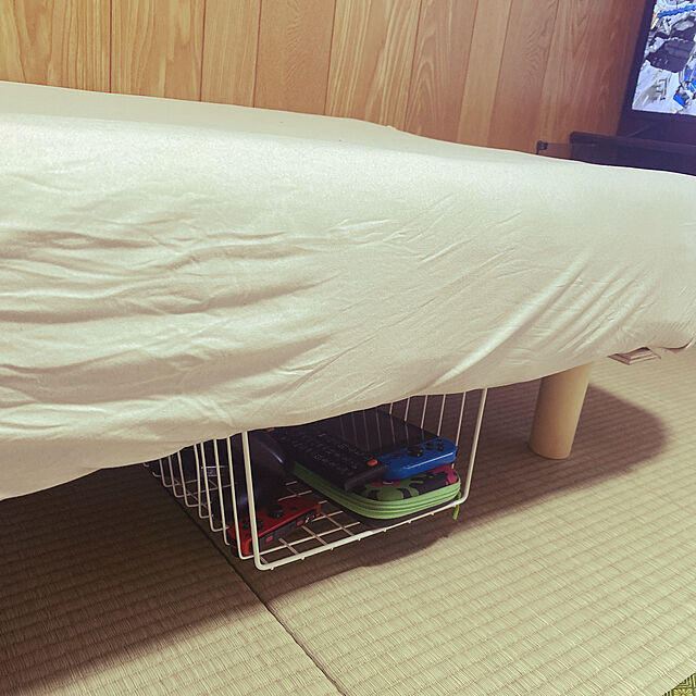 chikakoのニトリ-脚付きボンネルコイルマットレス(SS) の家具・インテリア写真