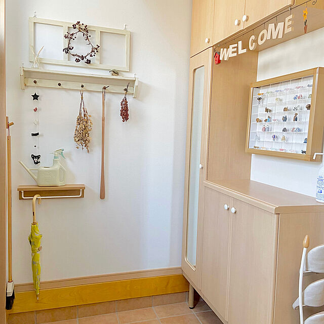 miyuの無印良品-無印良品 壁に付けられる家具フック オーク材 良品計画の家具・インテリア写真