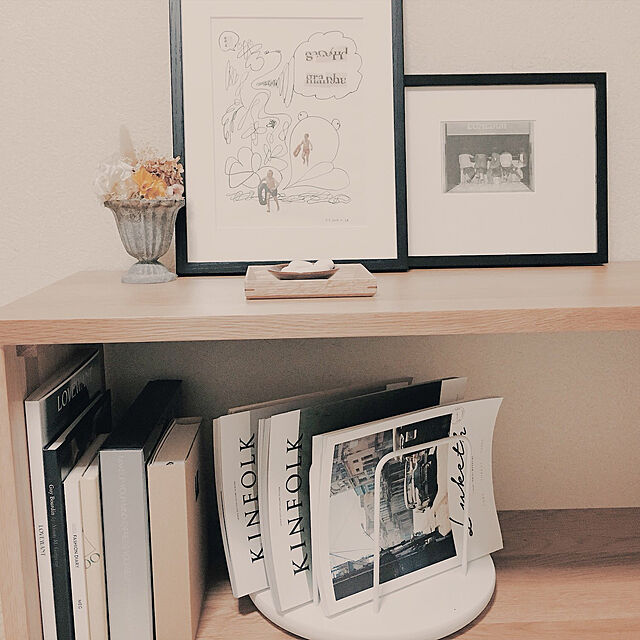 Minamiの無印良品-コンパクトマガジンラックの家具・インテリア写真