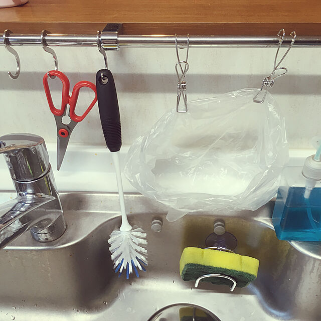 YOKOの-OXO　オクソー　ボトルブラシ （ キッチンブラシ ボトル洗い ボトル 水筒 洗浄 掃除 ）の家具・インテリア写真