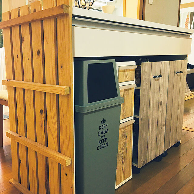 shizuの平和工業-積み重ねゴミ箱 45L　スタッキングダストボックス 45L ワイド スリムの家具・インテリア写真