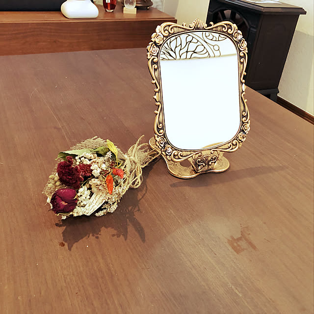 ks.0226の-松野ホビー/ローズスタンドミラー（AGO）M/MB-8086【01】【取寄】[6個] 花器、リース 花器・花瓶 ミラー、鏡の家具・インテリア写真