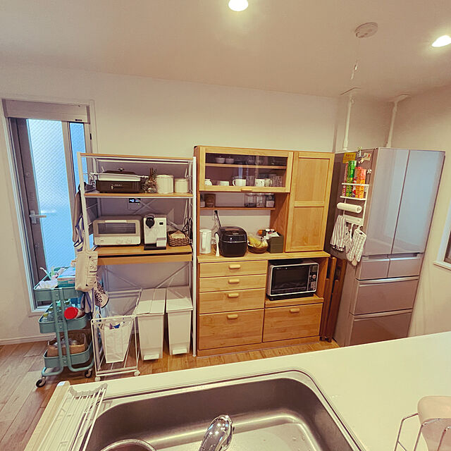 KSのRisu-Risu SOLOW ペダルオープンツイン20L W22×D36×H38 ホワイトの家具・インテリア写真