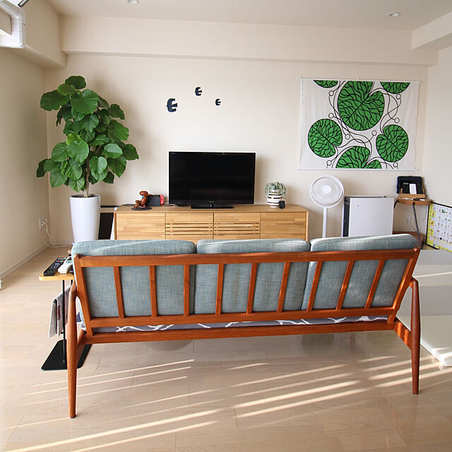 kaedeの-marimekko マリメッコ ファブリック 生地 Bottna ボットナの家具・インテリア写真