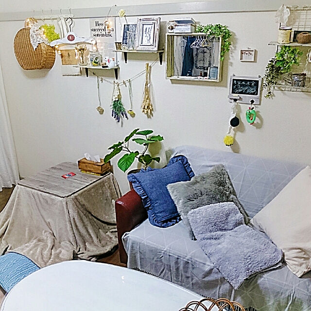 yukimushiの-クリスマス グリッターLEDガーランド シルバー(代引不可)の家具・インテリア写真