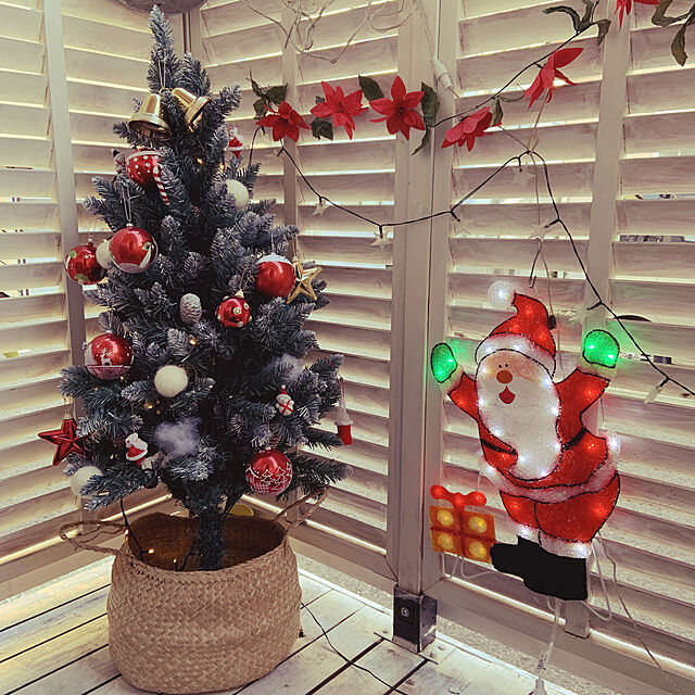 tomoの-イルミネーション LED ライト 屋外 クリスマス サンタ 電飾 タカショー / 2Dスタンドソフトモチーフライト サンタクロース /Aの家具・インテリア写真