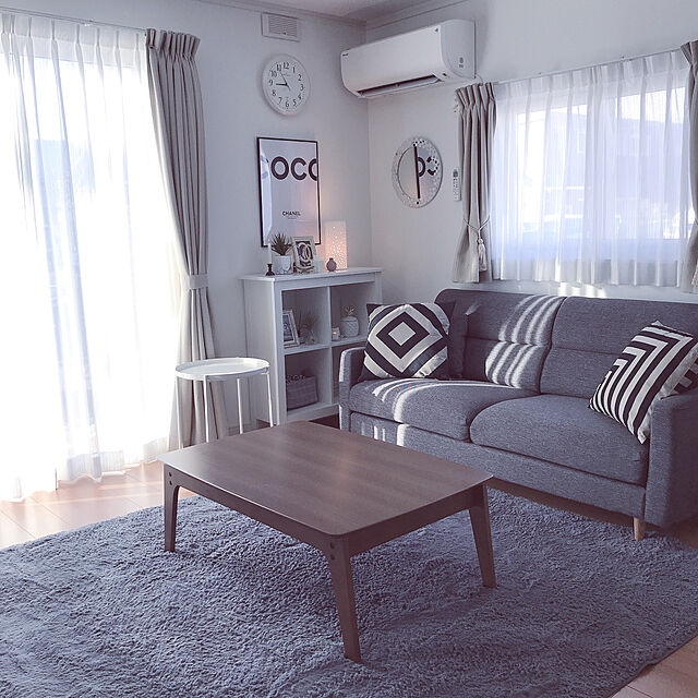 lilyのイケア-IKEA(イケア)　TOMNAS シェルフユニット ホワイト d20351662の家具・インテリア写真