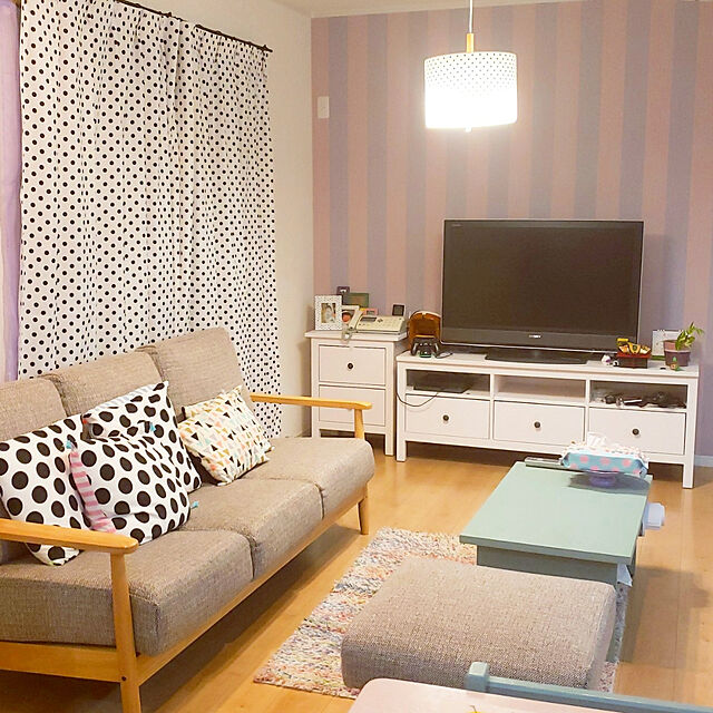 saのニトリ-スツール(マイス BE/LBR) の家具・インテリア写真