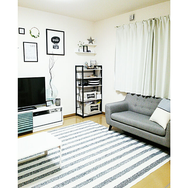 Risakoのニトリ-シェルフ(サーヤ2 WH) の家具・インテリア写真