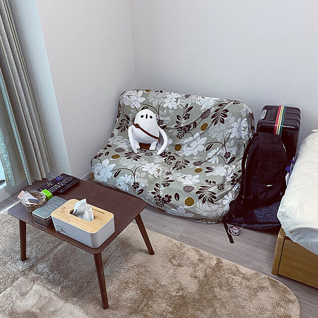 mildsaltのニトリ-カジュアルソファ(キッド3 BR) の家具・インテリア写真