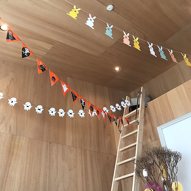 Hiroのベストワン-ロフトはしご カスタムラダー 木製ロフトはしご 正面手すり仕様 クリア塗装 金具セットの家具・インテリア写真