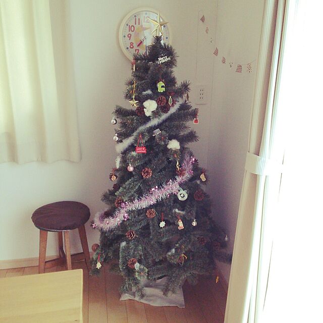 shiikawaの-【予約販売】クリスマスツリー　150cm クリスマスツリー北欧 リアルな樹木！組立簡単！おしゃれ クリスマス ツリー　アルザス　アルザスツリー　ヌードツリー　樅の家具・インテリア写真