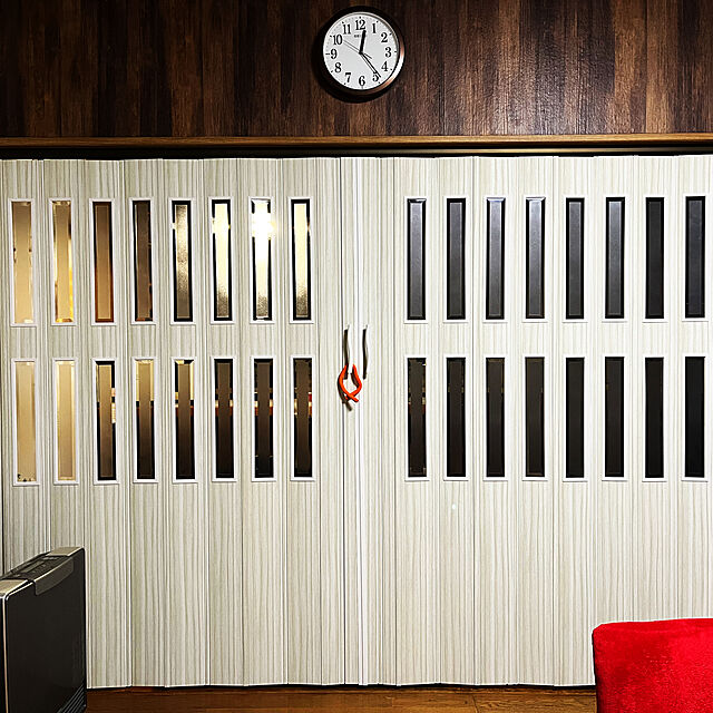 tomoUKの-【幅・高さ調整オプション有り】パネルドア  Lumieルミエ (部屋の間仕切りに最適）幅100cm×高さ196cm 木目柄の家具・インテリア写真