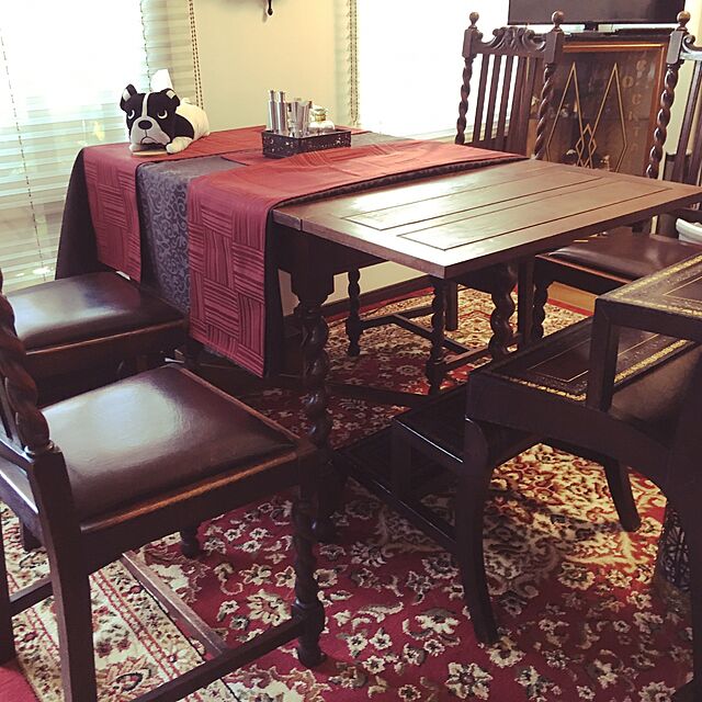 his_rainの-【VEGATEX】ベガ　食卓を飾るテーブルクロス[ファブリック] マルベリー　140×230cm　マルベリーテーブルクロスの家具・インテリア写真