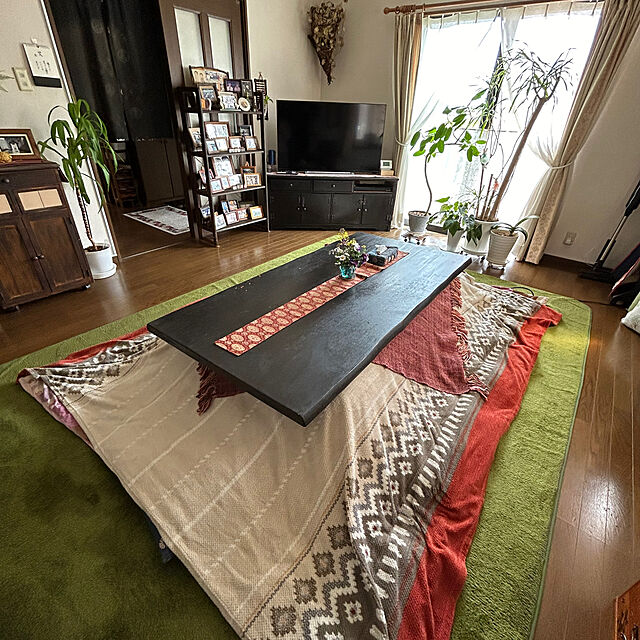 ritsukoのニトリ-アクセントカバー(TD2302 RE) の家具・インテリア写真