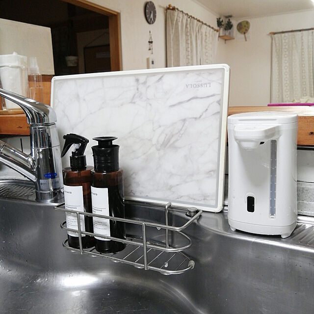 Naomiの-[ソープディスペンサー]SARAYA エレフォームPot ホワイト UD-6500F（ELEFOAMPot・手洗い・食器洗い・機械・石けん・ハンドソープ・自動センサーエレフォームポット）サラヤの家具・インテリア写真