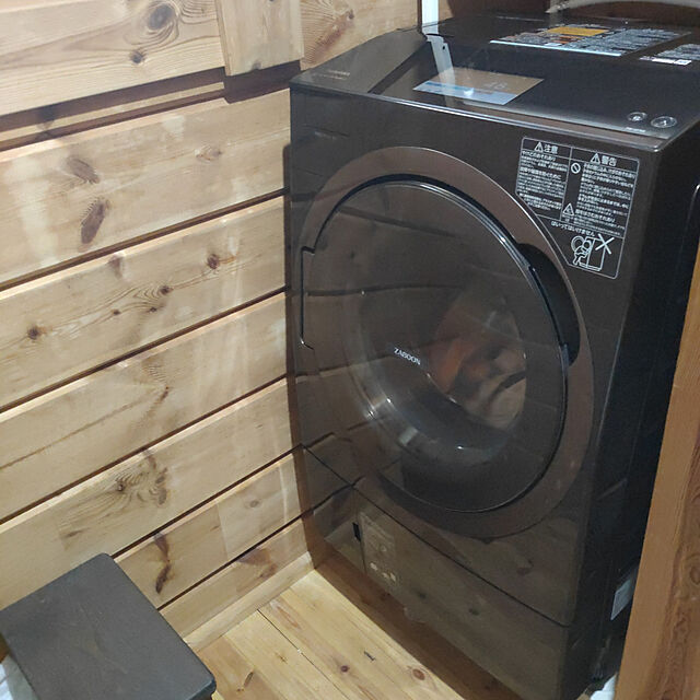 Melanieの-(長期無料保証/配送設置無料)東芝 洗濯機 TW-127X8L(T) グレインブラウン　左開き　洗濯/乾燥容量：12/7kgの家具・インテリア写真