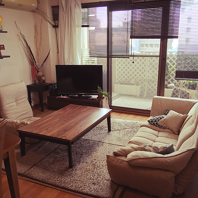 ki-koの-ハイバックフロアローソファーの家具・インテリア写真