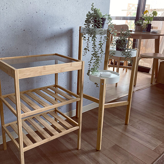 coochanのイケア-【IKEA】NESNA ネスナ サイドテーブル, 竹, 40x30 cmの家具・インテリア写真