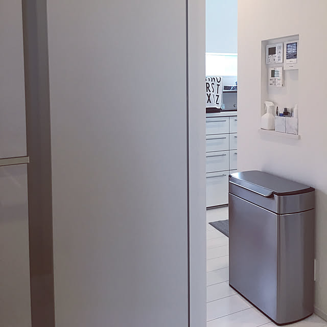 Joe.のsimplehuman-simplehuman タッチバーダストボックス　分別タイプ 48L シンプルヒューマンの家具・インテリア写真