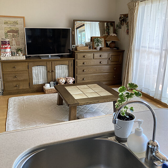 mikanの無印良品-無印良品 フレンチリネン洗いざらし座ぶとんカバー 55×59cm用 生成 良品計画の家具・インテリア写真