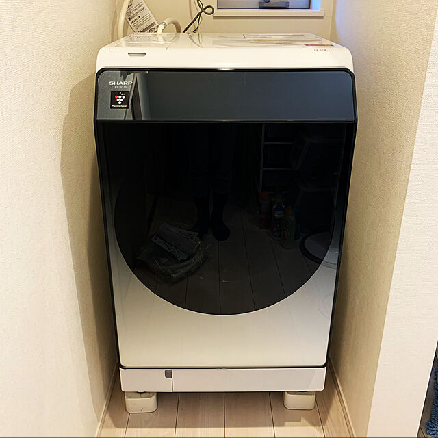 azymの-シャープ　SHARP ドラム式洗濯乾燥機 シルバー系 ES-W113-SL [洗濯11.0kg /乾燥6.0kg /左開き][ドラム式 洗濯機 11kg]の家具・インテリア写真