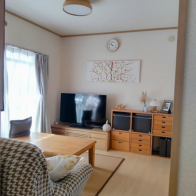 tokiwaの-【ベルメゾン】横に伸びるソファーカバー"チドリ"の家具・インテリア写真