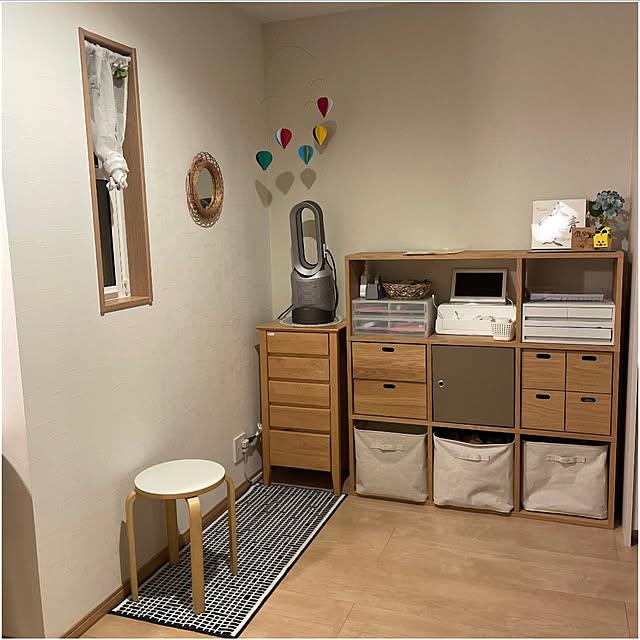 最新デザインの 無印良品 オーク材突板 スタッキングチェスト 引き出し